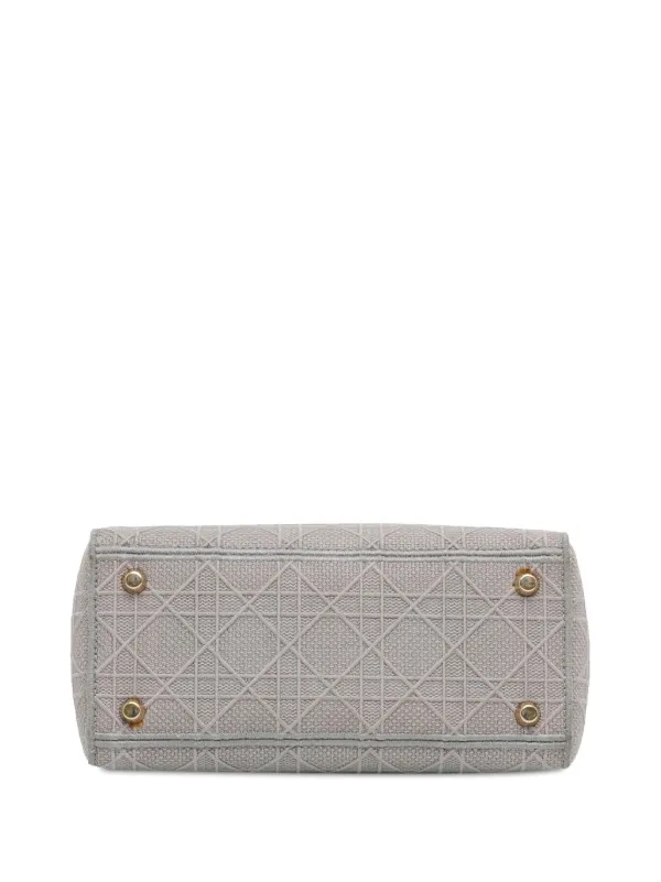 Christian Dior Pre-Owned 2020 Medium Cannage Lady D-Lite Satchel