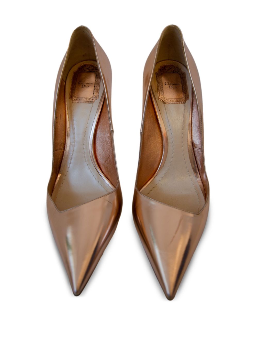 Christian Dior pointed-toe leather pumps Women