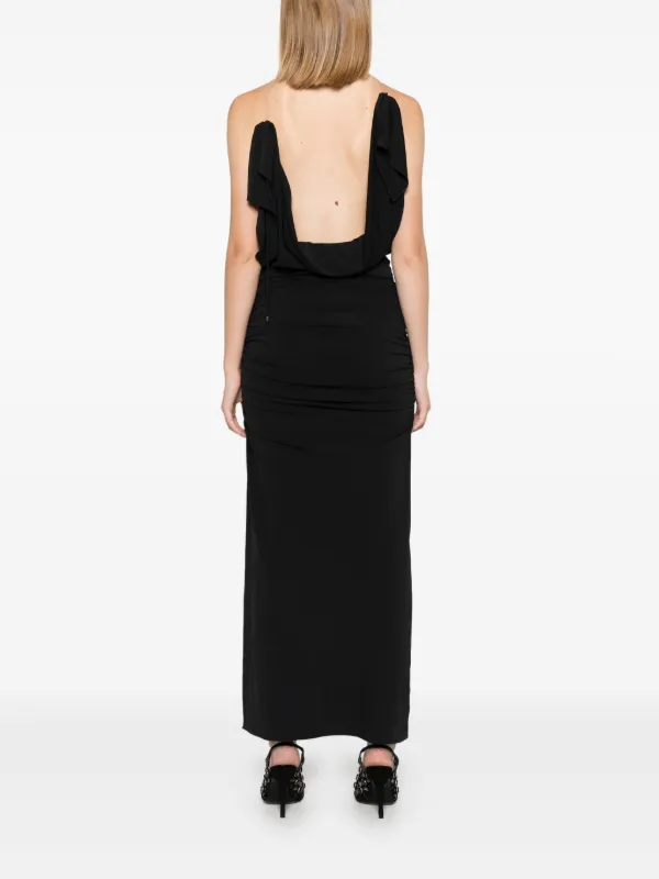 ワンピース THE ATTICO Women Dresses 247WCM176RY02 100 BLACK THE ATTICO: Dress woman - Black | The Attico dress