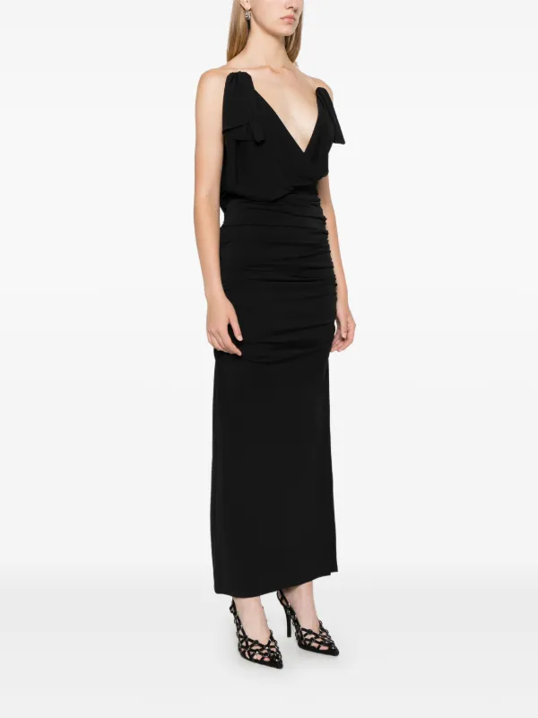 ワンピース THE ATTICO DRESS (250WCW00184VVV088) The Attico Draped Dress | Women's Clothing | Vitkac