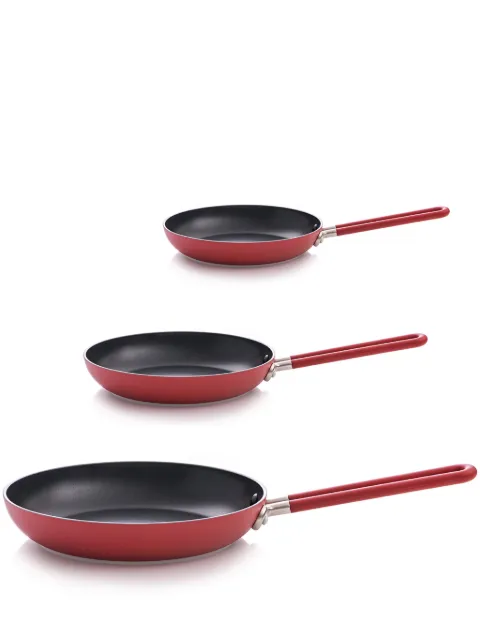 Alessi alluminium pans (set of three)