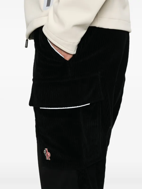 Moncler Grenoble コーデュロイ トラックパンツ | ブラック