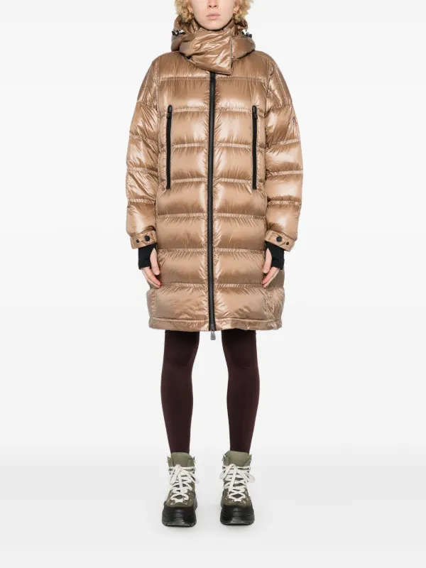 Moncler Grenoble Rochelairs Puffer Jacket | Brown | FARFETCH
