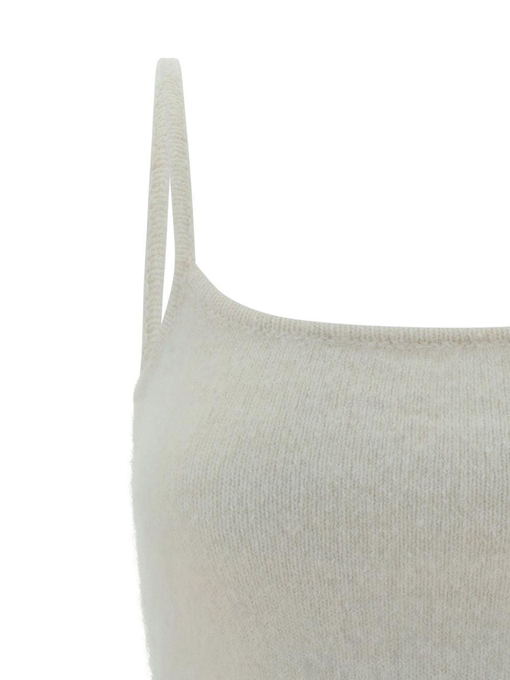 Magda Butrym Gebreide tanktop - Beige