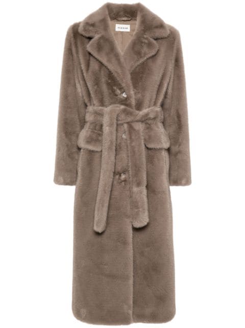 P.A.R.O.S.H. faux-shearling coat