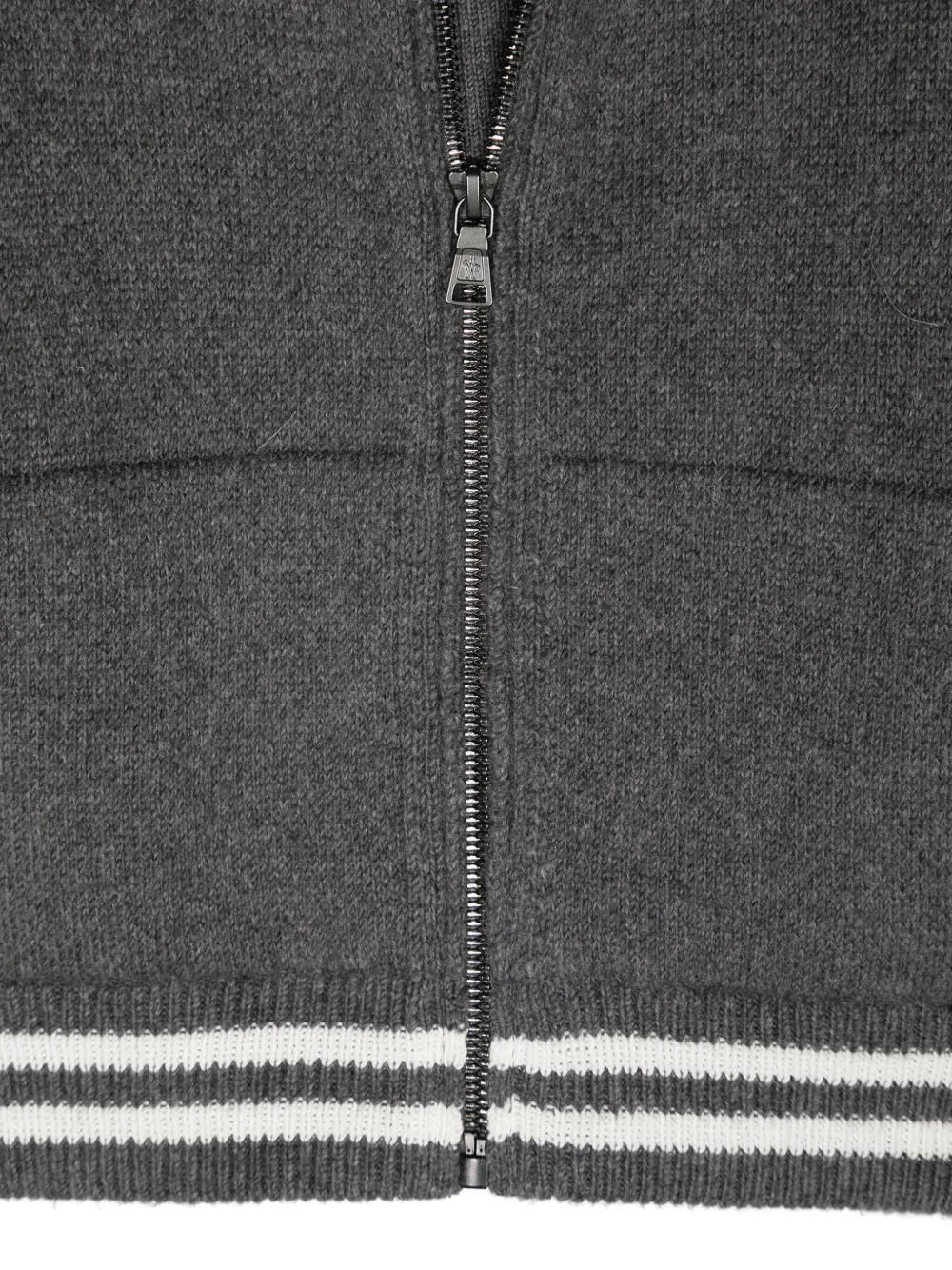 Moncler Enfant Vest met logopatch Grijs