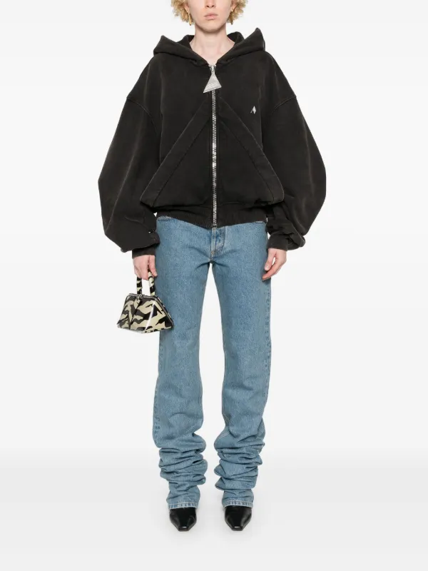 The Attico Long Jeans | Blue | FARFETCH JO