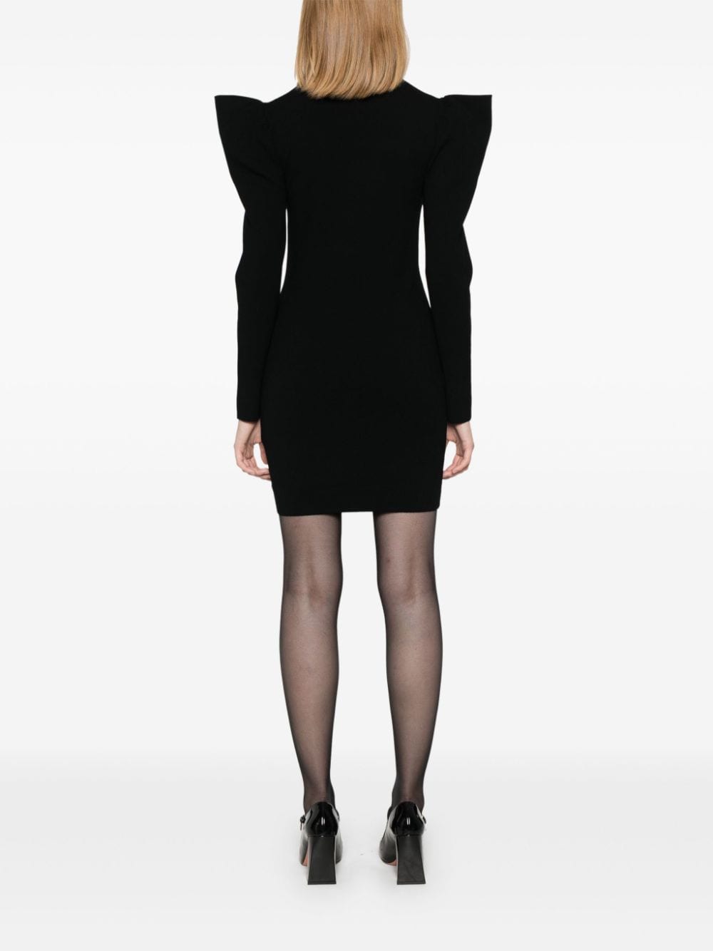 Shop Max Mara Glasgow Mini Dress In Black