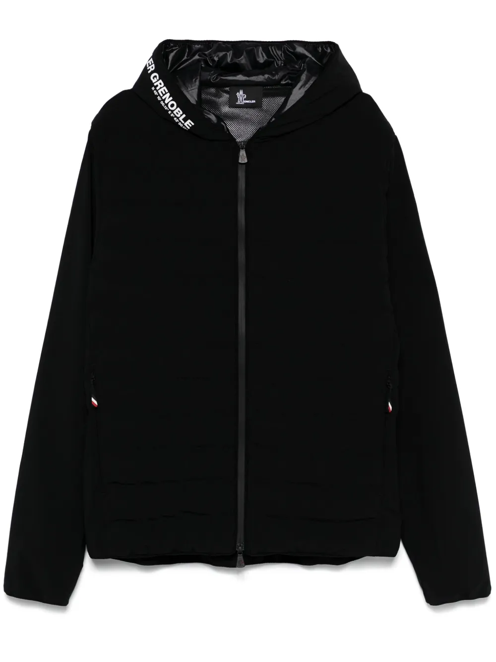 Moncler Grenoble padded zip-up jacket - Black