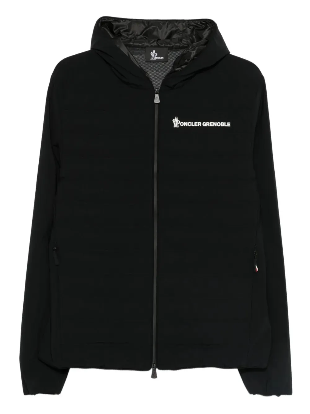 Moncler Grenoble Jaqueta matelassê com zíper | Preto | Image 1