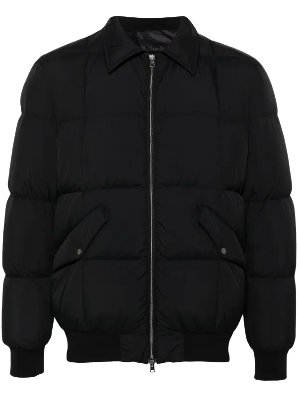 Herno ジャケット 10A Herno logo-plaque Jacket | Black | FARFETCH JO