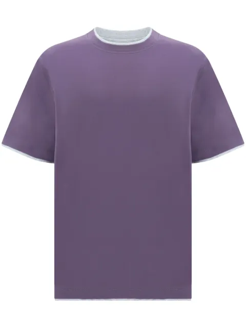 Brunello Cucinelli playera cuello redondo