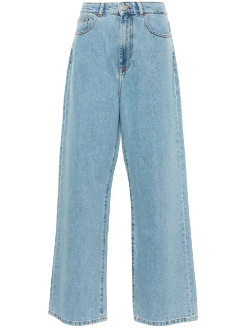 Róhe low-waist wide-leg jeans 