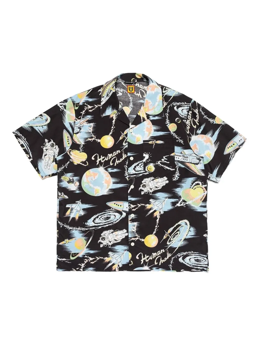 Human Made camisa con estampado gráfico | negro | Image 1