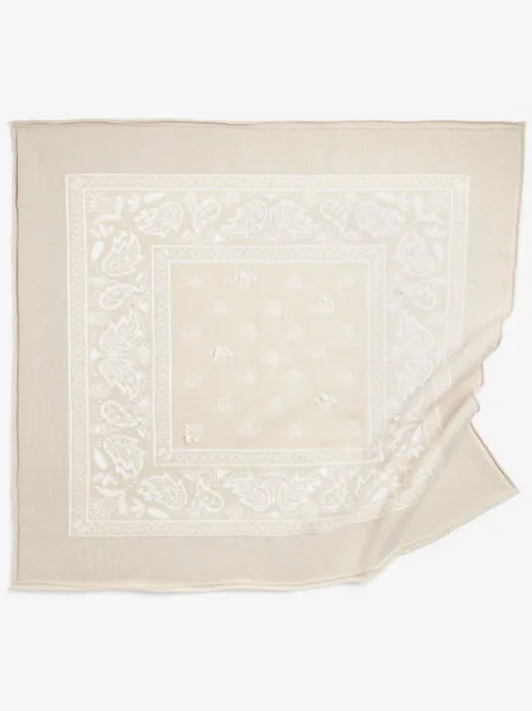 Barrie bandana-print scarf
