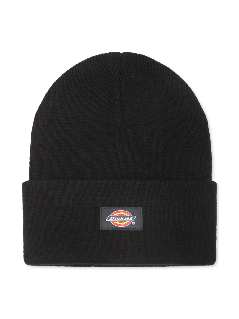 DICKIES ロゴアップリケ ビーニー - ブラック DICKIES ロゴアップリケ ビーニー - ブラック