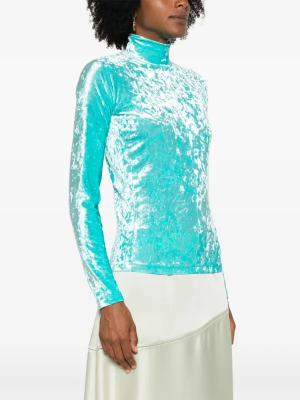 tibi velvet top