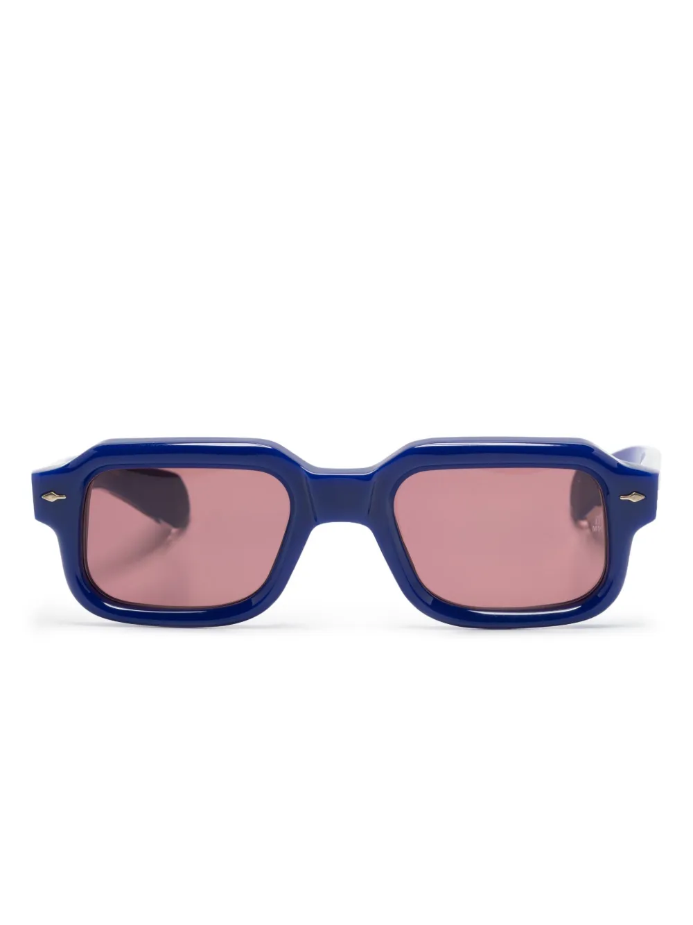 Jacques Marie Mage Sandro zonnebril met rechthoekig montuur Blauw
