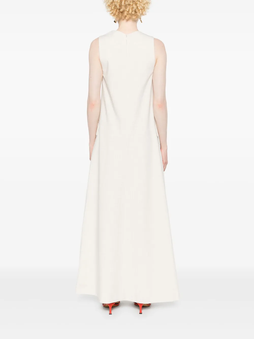 CAMILLA AND MARC Floris maxi-jurk Beige