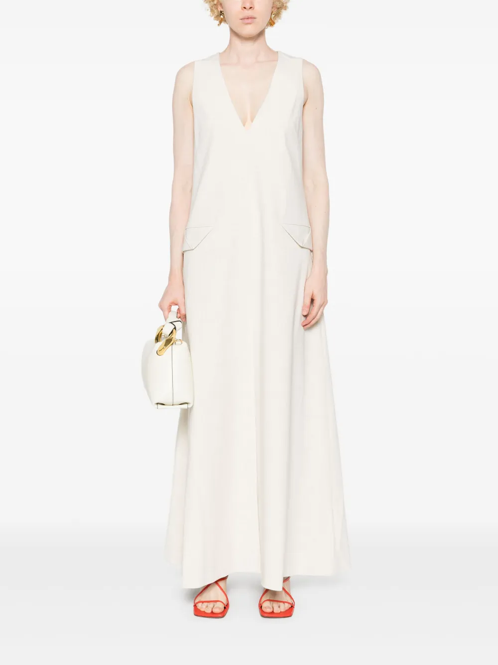 CAMILLA AND MARC Floris maxi-jurk - Beige