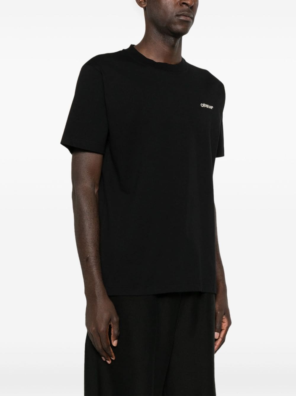 Shop Off-white Cloud Arrow T-shirt In Black