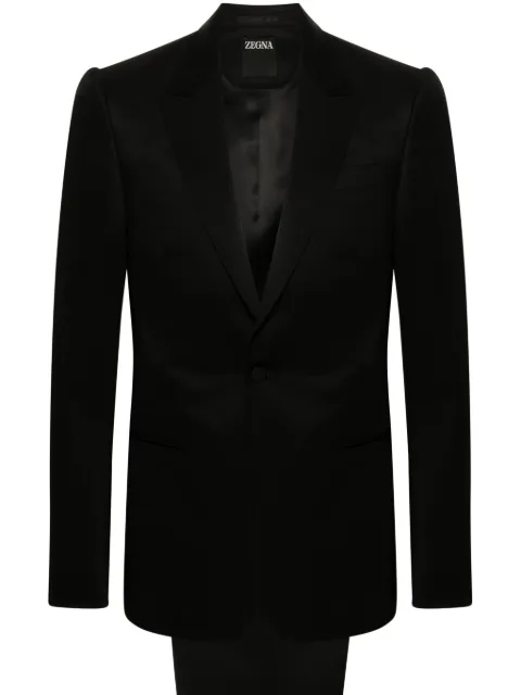 Zegna بدلة بصف أزرار
