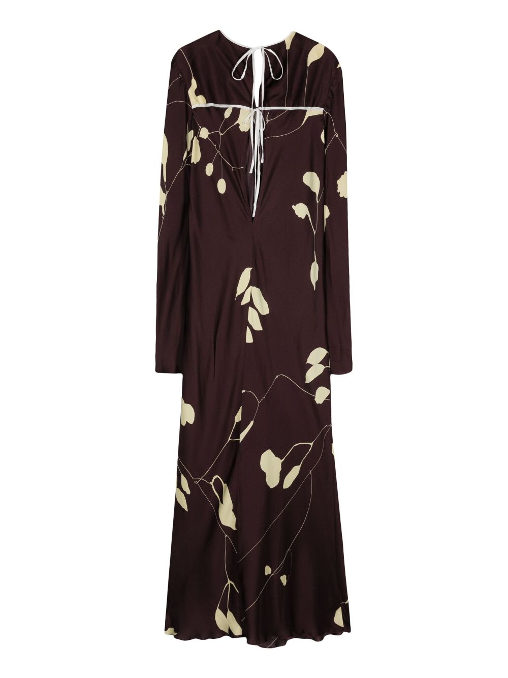 Alysi Maxi-jurk met print - Rood