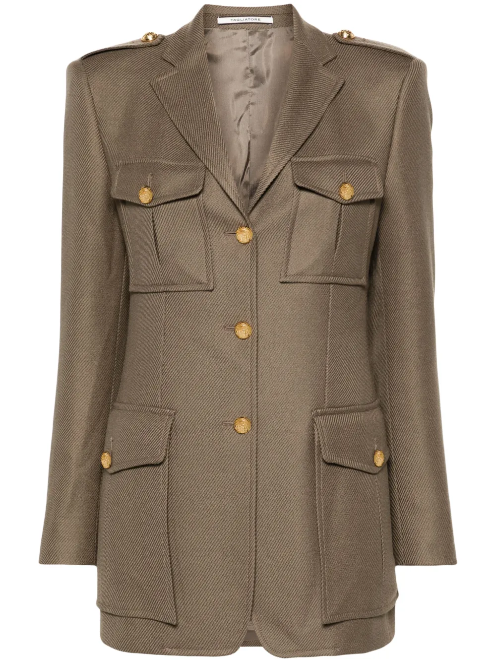 Tagliatore Sahariana jacket | Green | Image 1