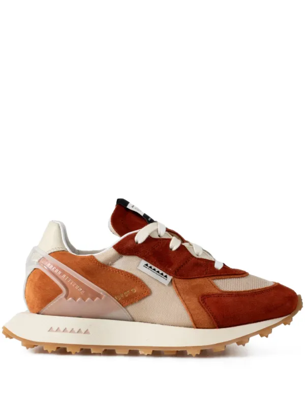 RUN OF Rusty Sneakers Orange FARFETCH DE