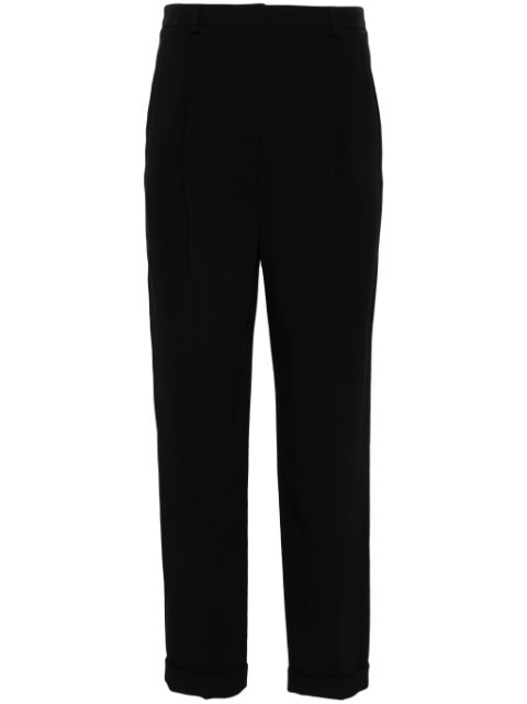 Giorgio Armani straight-leg cady trousers Women