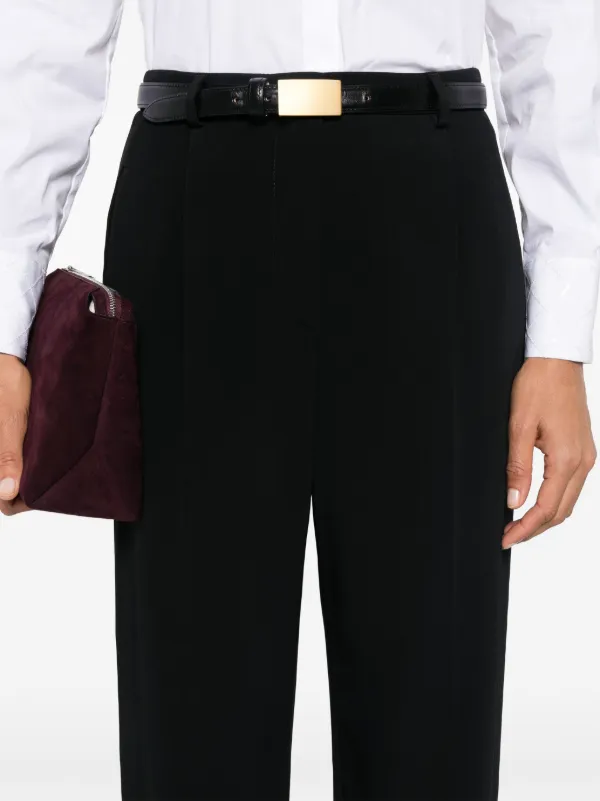 Giorgio Armani ストレートパンツ | ブラック | FARFETCH JP