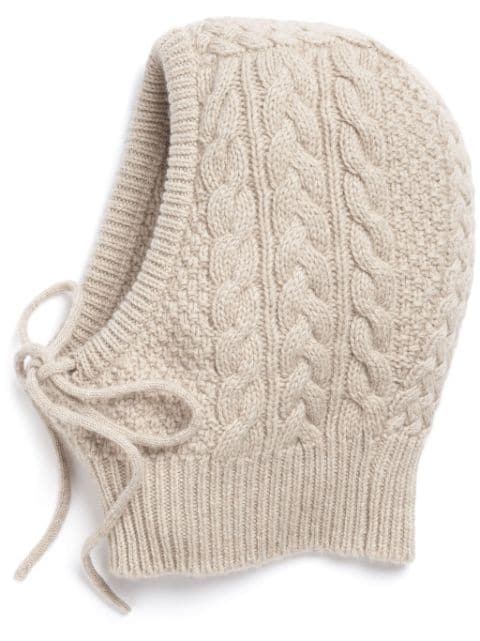 Barrie cashmere balaclava