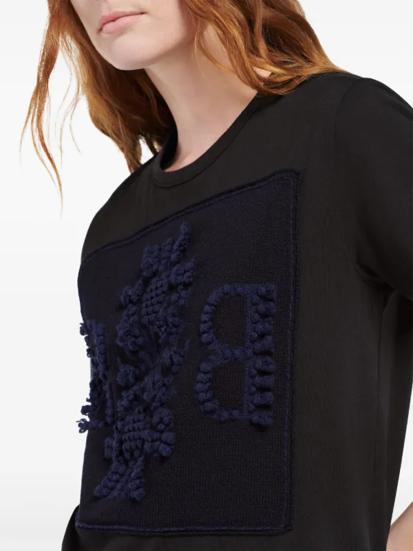 Barrie B-logo T-shirt | Black | FARFETCH ID