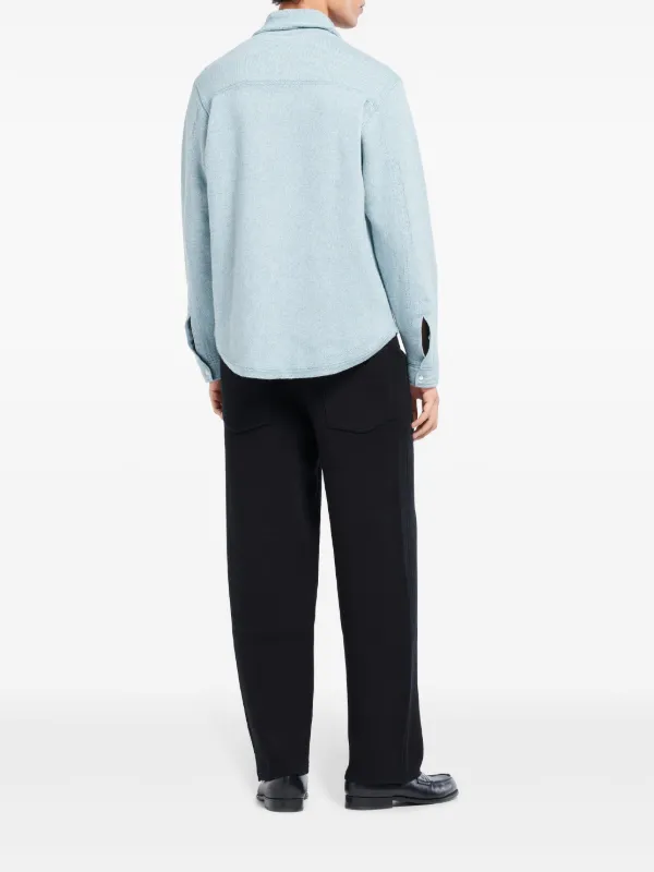 Barrie ニット オーバーシャツ | ブルー | FARFETCH JP