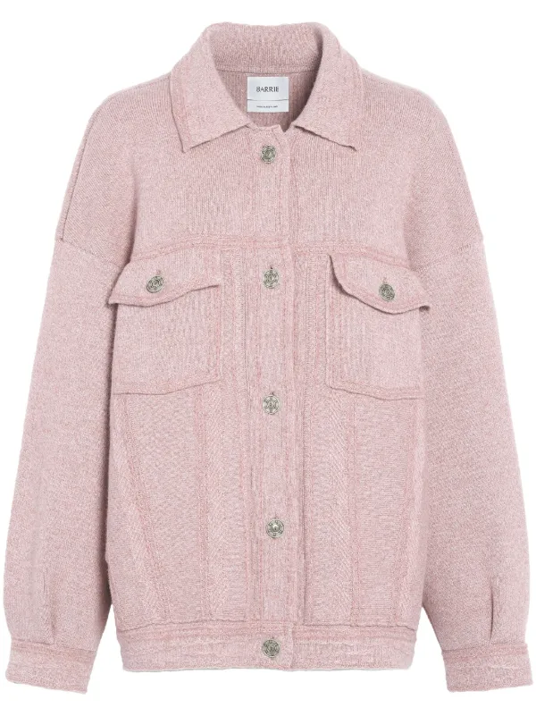 Barrie ニットジャケット | ピンク | FARFETCH JP