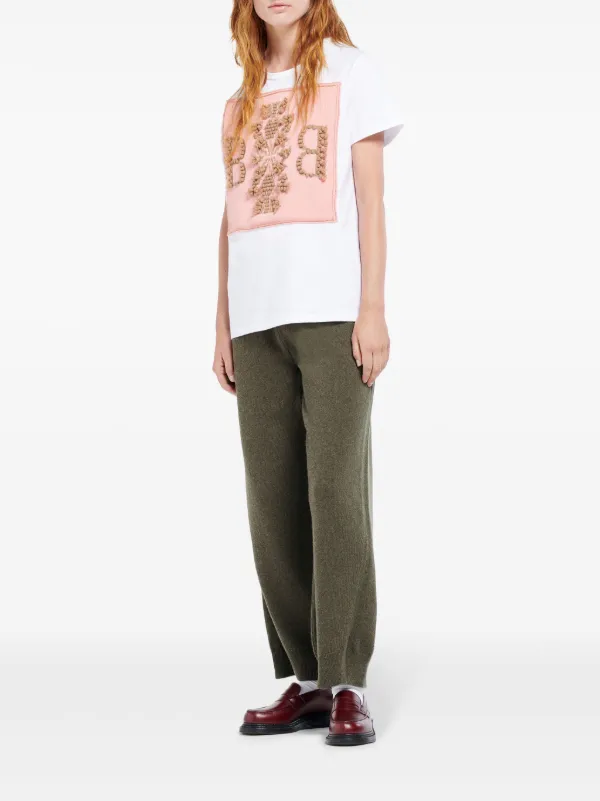 Barrie Bロゴ Tシャツ | ホワイト | FARFETCH JP