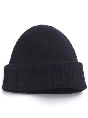 BARRIE バリー カシミヤ　リブニットキャップ 黒 未使用タグ付 Barrie カシミア ビーニー 通販 - FARFETCH