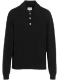 Barrie B Label cashmere polo shirt - Black