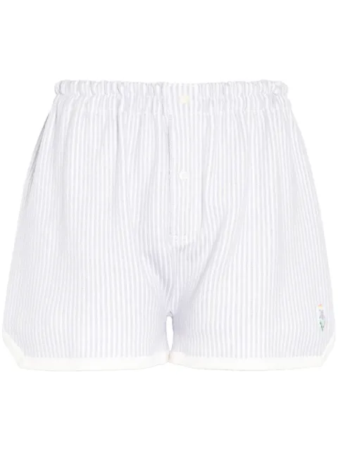 Barrie shorts con motivo de rayas