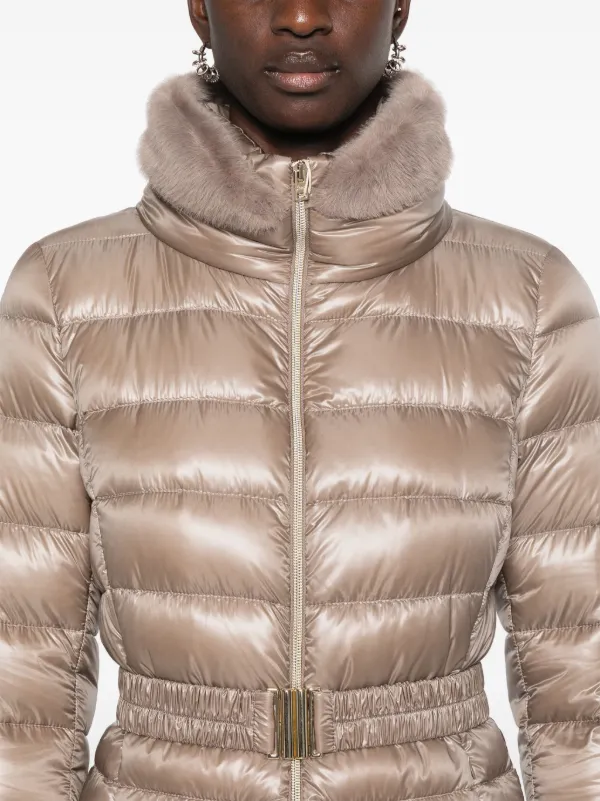 Herno Piumino Marrone FARFETCH IT