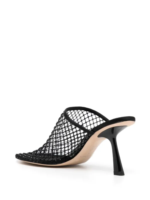 Studio Amelia 80mm Dolly Mules | Black | FARFETCH