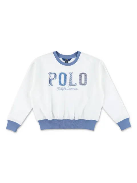 POLO RALPH LAUREN KIDS logo-print sweatshirt