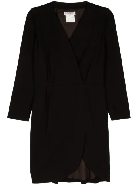 Saint Laurent Pre-Owned 1990s wool dress