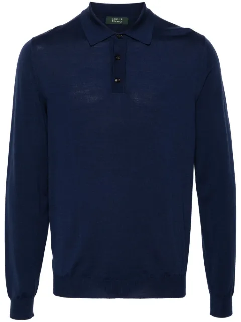 Zanone playera tipo polo con botones