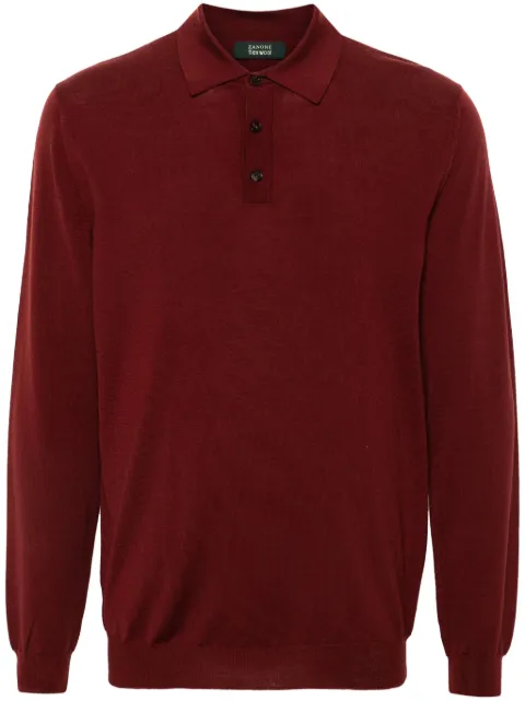 Zanone playera tipo polo con botones