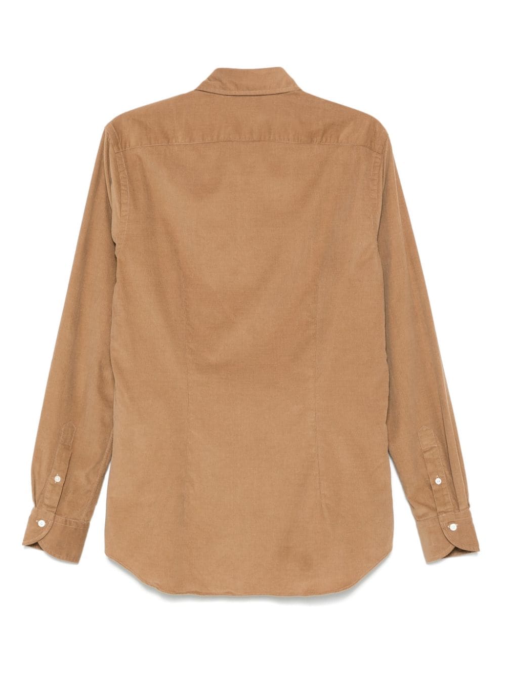 Glanshirt corduroy shirt - Bruin