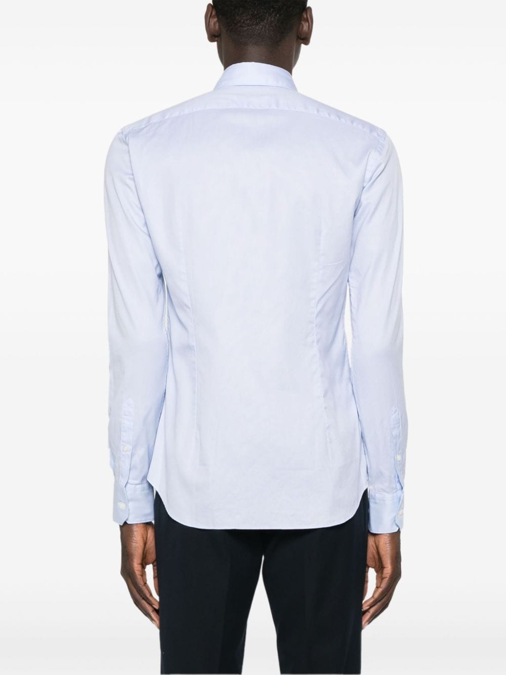 Shop Glanshirt Oxford Cotton Shirt In Blue