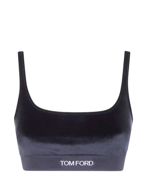 TOM FORD bralette de terciopelo