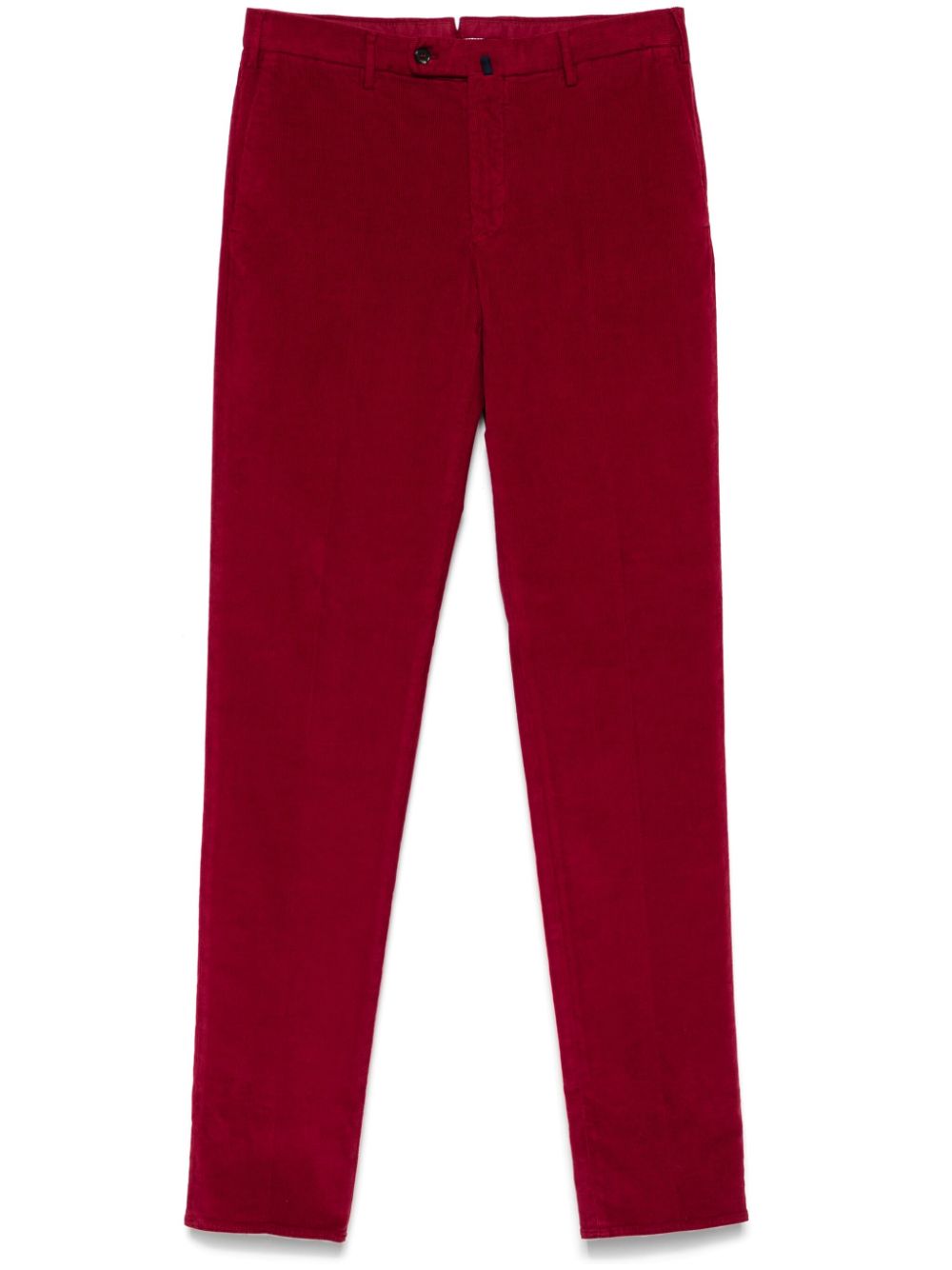 corduroy straight-leg trousers