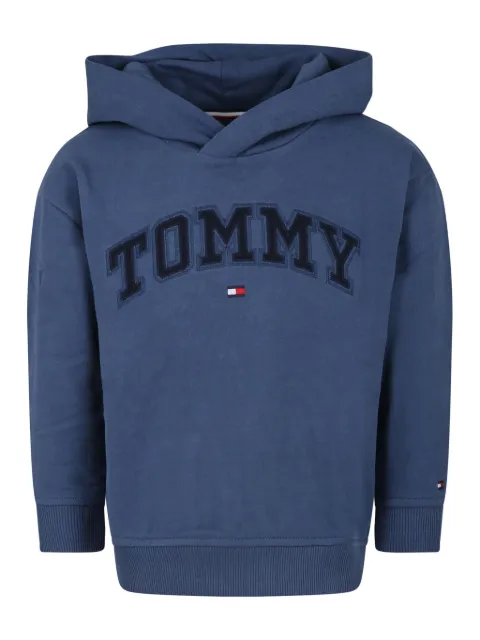 Tommy Hilfiger Junior varsity logo-embroidery hoodie